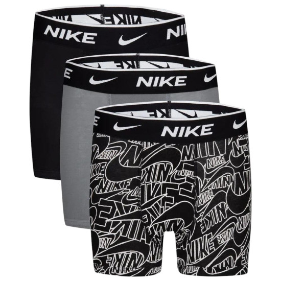 Nike Παιδικό εσώρουχο Everyday Cotton Stretch Boxer Briefs 3-Pack Nike Παιδικό εσώρουχο Everyday Cotton Stretch Boxer Briefs 3-Pack
